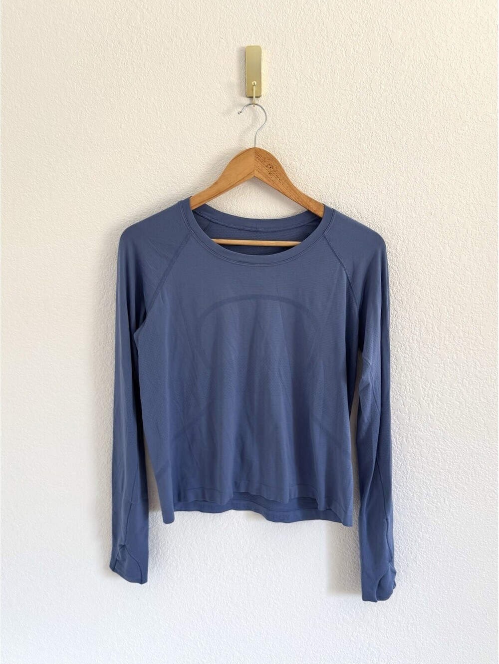 Lululemon Swiftly Tech 2.0 Race Length Long Sleeve Women’s 12 Water Drop Blue